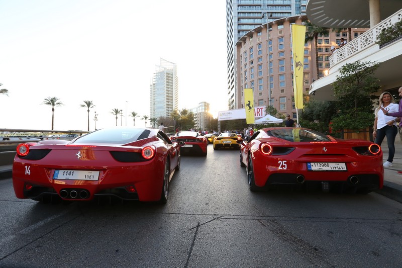 Ferrari Panorama Lebanon 2016 Ride